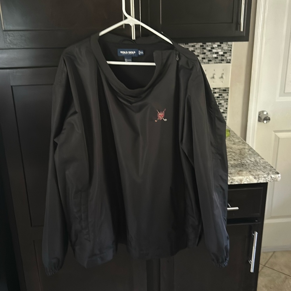 Polo golf pullover jacket, long sleeve size double XL
